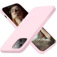 thumbnail image 5 of Designed for iPhone 13 Silicone Case, Protection Shockproof Dustproof Anti-Scratch Phone Case Cover for iPhone 13, Liquid Silicone Phone Case (Baby Pink), 5 of 6
