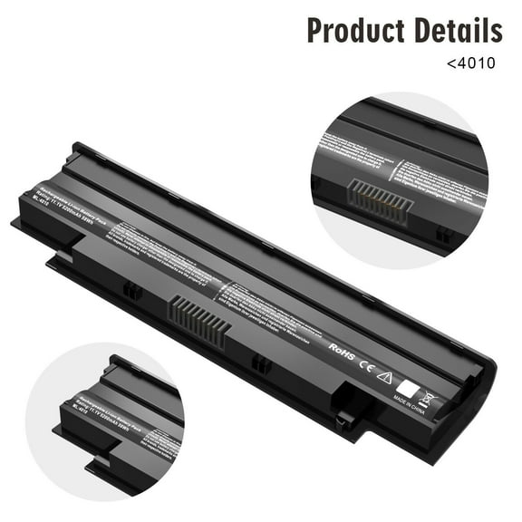 Laptop Battery J1KND For DELL Inspiron 3520 3420 M5030 N5110 N5050 N4010 N7110