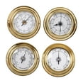 4Pcs Thermometer Hygrometer Barometers Clock Weather Stations Dia 98mm ...