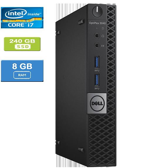 Refurbished: DELL 3040 MICRO Intel Core i7-6700 3.40 GHz, 8GB