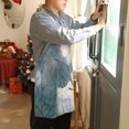 thumbnail image 4 of Cheers Kitchen Bib Soft Texture Waterproof Flax Wash Painting Printed Cooking Apron Baking Accessories, 4 of 8