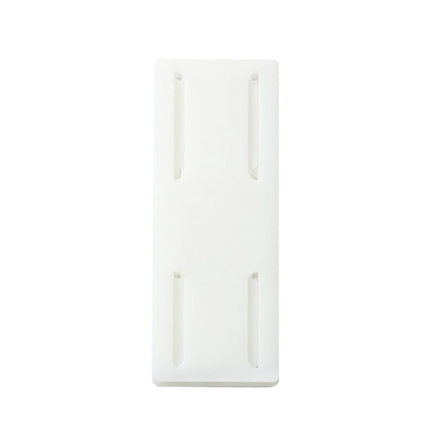 Retenedor de enchufe Fijador de toma de corriente Soporte para el hogar sin perforaciones montado en la pared Blanco Hugtrwg Para estrenar