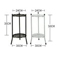 thumbnail image 7 of Two-Layer Metal Plant Stand Plant Holder for Indoor Outdoor Decor B, 7 of 7