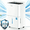 White, variant on Waykar 7000 Sq. Ft. 150 Pint Dehumidifier with Built-in Pump for Home, No Daily Tank Emptying, Dehumidifier with Continuous Drain for Room & Basement, Auto Defrost, 50 Pint DOE Energy Star
