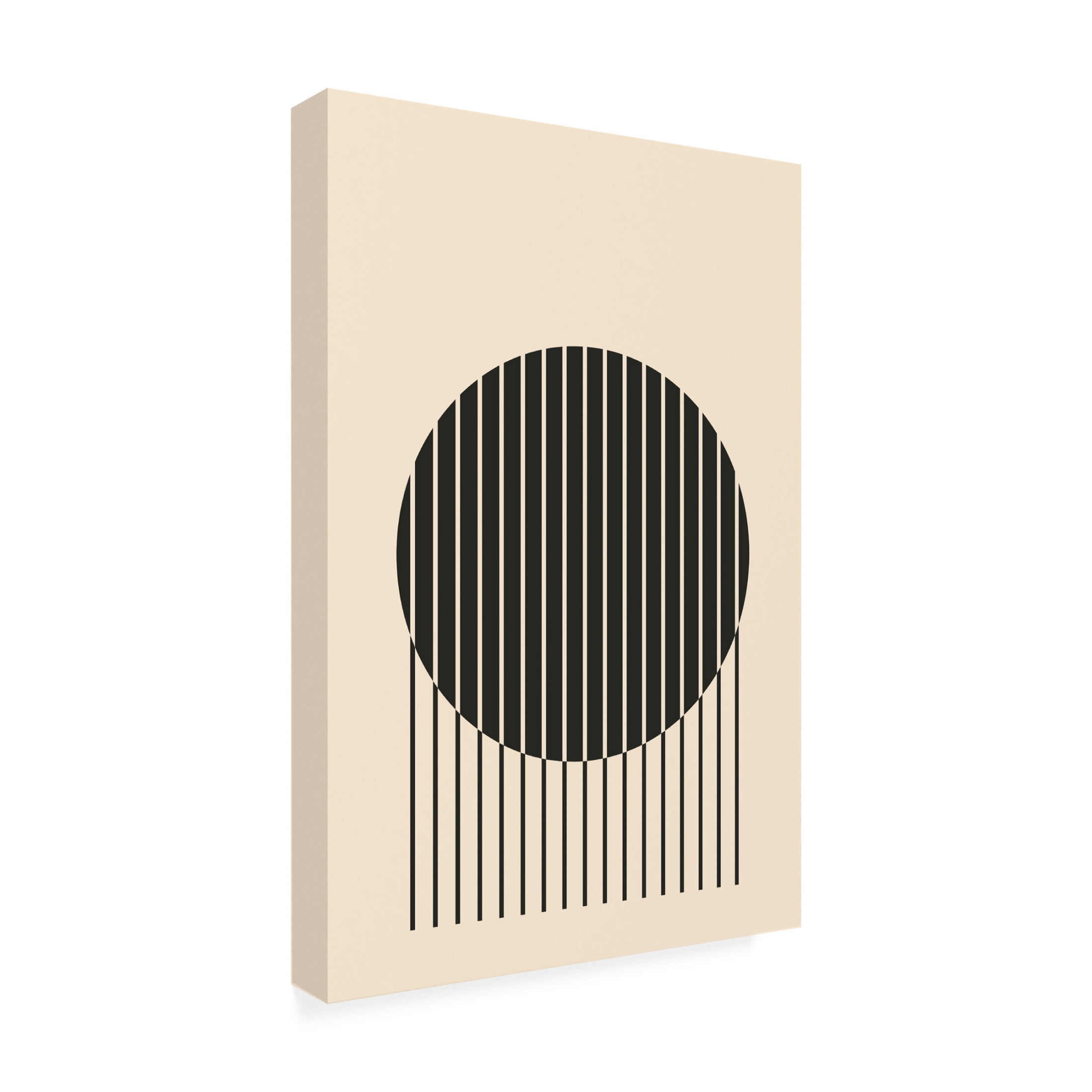 Trademark Fine Art jay stanley  Minimal Circle Vibes 1 Canvas Wall Art