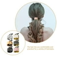 thumbnail image 5 of COMPUKAS 2-Pack Decorative Round Elastic Ponytail Holders Hair Ties for Women, Stylish Hair Accessories, 5 of 8