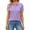 871#Light Purple, variant on Women's Golf Tennis Polo Shirts Short Sleeve Collared Quick Dry Moisture Wicking Athletic Tops Light Purple XL