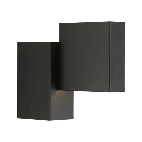 Access Lighting Dual Voltage Bi-Directional LED Wall Sconce in Matte Black Color