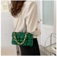thumbnail image 2 of Bolso de mujer 2025 nueva colección de verano estilo coreano, moda trendy europea y americana, bolso de cadena estilo cubo, bandolera y bolso pequeño de hombro., 2 of 10