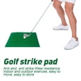 thumbnail image 3 of Mat, Golf Practice for Batting for Home, Office, for Driving Chiping Range Practice - Green, 30x30cm, 3 of 10