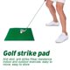 thumbnail image 4 of Tapete de entrenamiento de golf, detección de swing, práctica de bateo, excelente para golf Los 30x30cm, 4 of 9