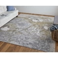 thumbnail image 2 of 5' x 8' Gray Abstract Area Rug, 2 of 9