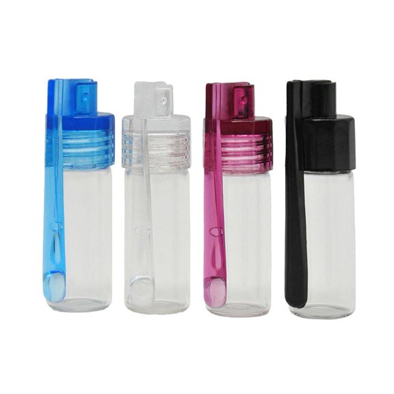 Misterolina Portable Glass Sff bottles Waterproof Pill Case Sealed Pill Container NICE