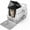 Silver gray, variant on XL Extra Large Stainless Steel Litter Box with Lid, Metal Cat Litter Boxes for Big Cats Enclosed, Metal Litter Box with Litter Scoop Set, Non-Sticky, Anti-Urine Leakage, 24"*16"*18", Silver Gary