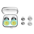 thumbnail image 1 of Bouchons d'Oreille Insonorisés Anti-Bruit Silicone Sommeil Profond Bruit Annulation Bouchons d'Oreille Réduction du Bruit Réutilisables Fournitures Bleu-Jaune, 1 of 6