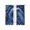 Navy Blue, variant on Sheer Curtains 84 Inches Long, Navy Blue Marble Light Filtering Window Curtains for Living Room, Contemporary Ink Painting Abstract Rod Pocket Voile Sheer Curtain Drapes, 52"W x 84"L, 2 Panels