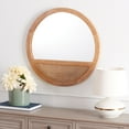 thumbnail image 2 of SAFAVIEH Deonna 23.5 in. Solid Frame Mirror, Natural, 2 of 5