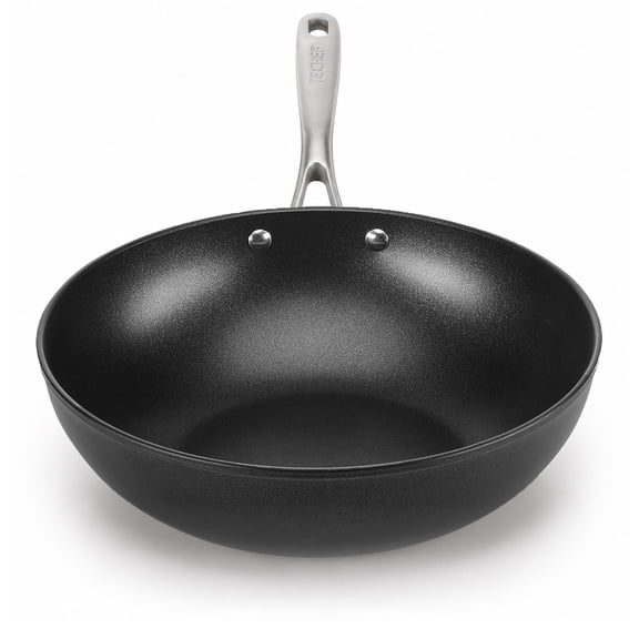 TECHEF Onyx Collection 12" Nonstick Wok / Stir Fry Pan, Made in Korea