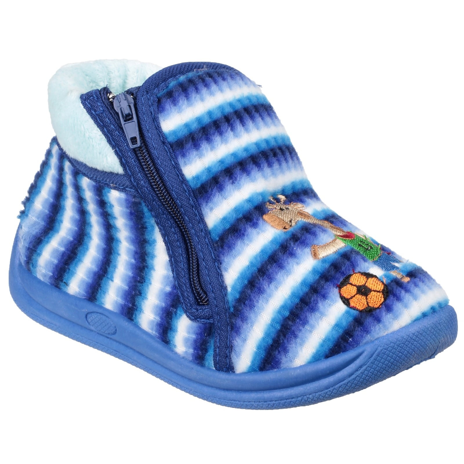 Mirak Childrens/Kids Safari Zip Up Bootie Slippers Walmart Canada