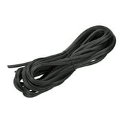 Uxcell 15M/49.21Ft Rubber Window Screen Spline Sealing Strip, 5.5mm OD Black
