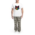 thumbnail image 5 of CafePress - Gay Purride Men's Light Pajamas - Men's Light Loose Fit Cotton Pajama Set, 5 of 7