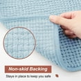 Evlmd Bathroom Rugs, Chenille Bath Rug, Soft Short Plush Bath Mat, Soft ...