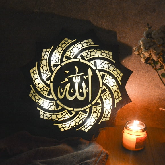 Jusqu'à 65 % de Rabais Lampe de Décoration du Ramadan Décoration du Ramadan LED Mubarak Ramadan Lampe, Lanterne de Ramadan Décoration Eid Mubarak Étoile Décoration Figurine Support de Lampe à Thé Ramadan