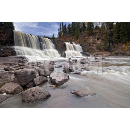 Gooseberry Falls in Spring Time, North Shore, Lake Superior, Minnesota, USA Print Wall Art By PhotoImages