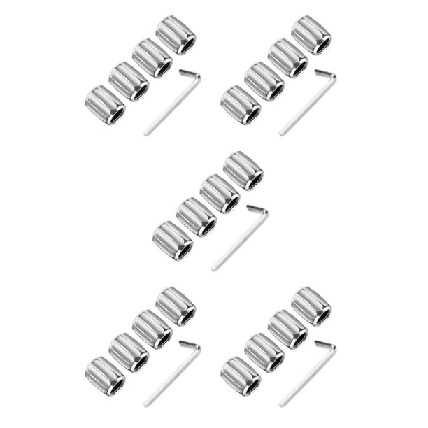 Kenally Paquete de 4 tapas de válvula de neumático de coche de aleación de aluminio, anillo de sellado de goma profesional portátil, reemplazo de Type2 NO2 Kenally CBP449023