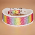 thumbnail image 2 of Pet Artist Glitter Wide Dog Collars Warm Plush Padded Necklace for Pets Beagle Bulldog M-XL, 2 of 14