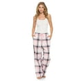 thumbnail image 2 of Casual Nights Women's Flannel Pajama Sleep Pants, Soft Plaid Pjs Bottoms, 2 of 4