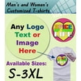 thumbnail image 6 of Personalized Custom T-Shirt Print Your Own Photo Logo Customized Cotton Tee, 6 of 11