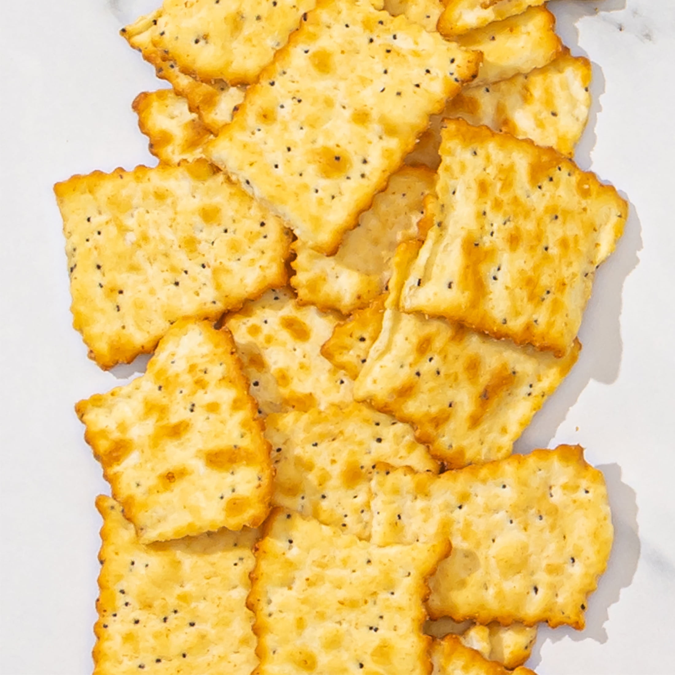 (4 pack) RITZ Toasted Chips Everything Crackers, Party Snacks, 8.1 oz