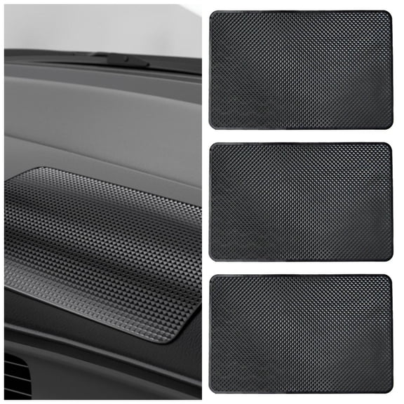 Car Dashboard Accessories Non Slip Antislip Phone Mat for Car Heat Resistant Silicone Grip Pad for Phones Sunglasses Coins Great Gift for Drivers Universal Fit for Most Vehicle