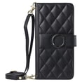 thumbnail image 2 of Funda tipo billetera GANGXUN para iPhone 16 Pro – Tapa abatible con correa para mujer, 2 of 5