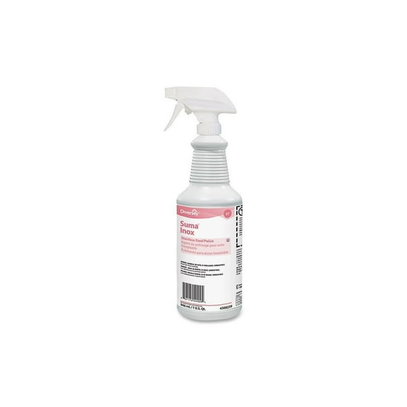 SUMA Inox D7 Stainless Steel and Metal Cleaner Hydrocarbon Scent 240452
