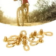 thumbnail image 4 of Bike Chain Joint Connector, Manganese Steel Easy To Maintain 10 Speed Chain Link Connector Golden  For Road Bikes, 4 of 8