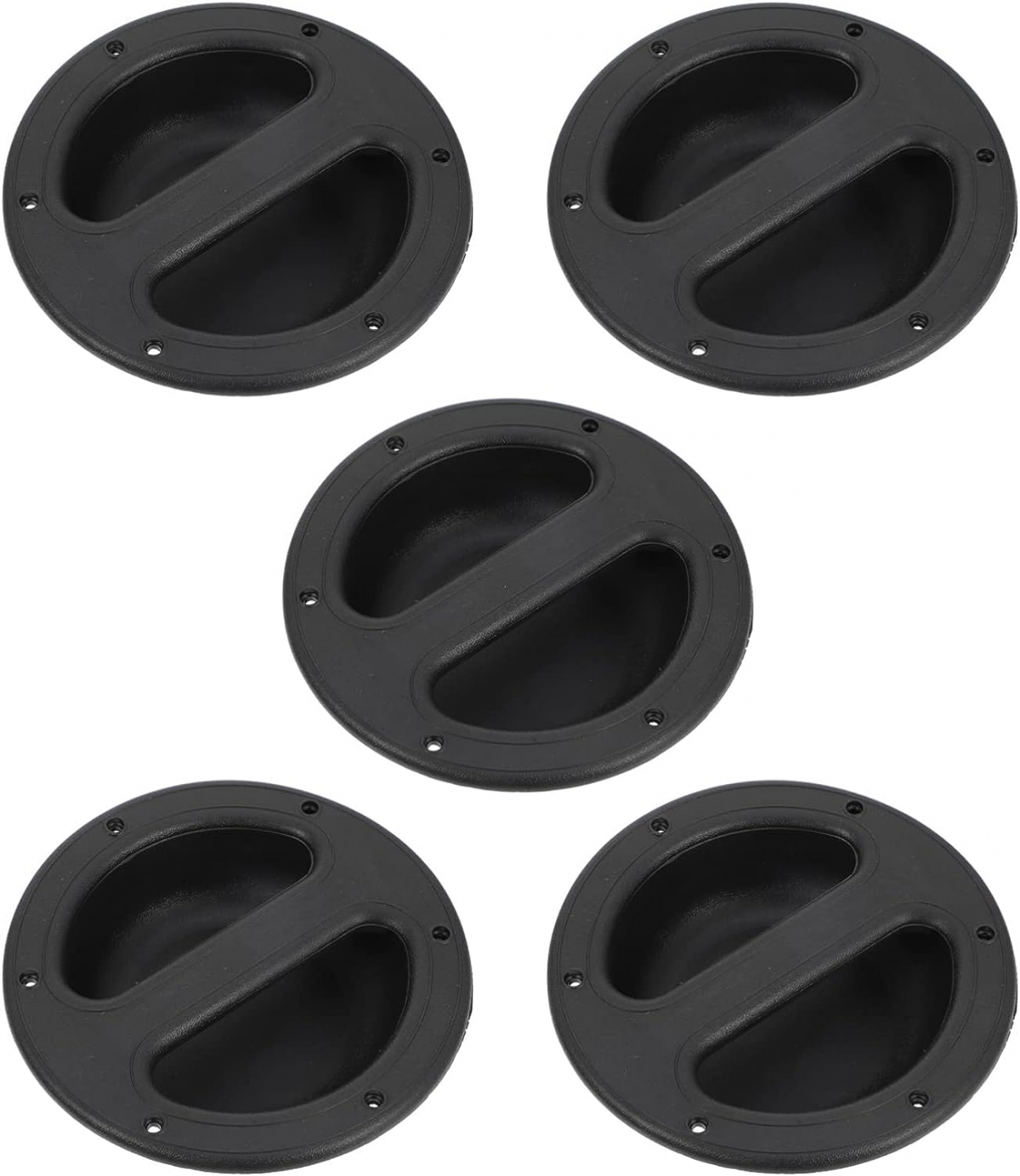 FCPHome Speaker Handle 5pcs Embedded Audio Handle Round Speaker
