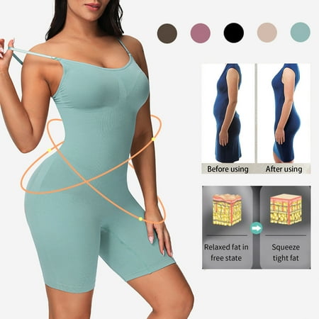 

VBXOAE Shapewear Bodysuit for Women Tummy Control Body Shaper Seamless Corset Shapewear Cupped