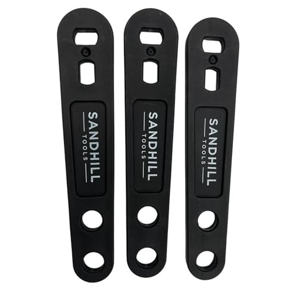 Sandhill Tools Heavy Duty Plastic Oxygen Cylinder Wrench (3-Pack)