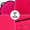 thumbnail image 4 of Rewera Toallas para perros para secar perros – Toalla de baño de microfibra suave resistente – Súper absorbente, de secado rápido y lavable a máquina, 4 of 5