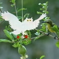 thumbnail image 2 of Owl Shape Bird Repellent Hanging Reflective Deterrent Control Scare Device for Garden, 2 of 5