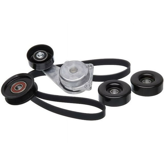 Serpentine Belt Drive Component Kit - Compatible with 2007 - 2008 Ford Expedition 5.4L V8 GAS