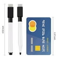 thumbnail image 4 of Magnetic Whiteboard Pen Erasable Marker, 240Pack Whiteboard Markers Dry Erase Marker with Eraser Cap Black, 4 of 4