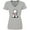 AC-Heather Grey, variant on Inktastic Westie in Bandana Women's V-Neck T-Shirt