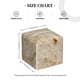 thumbnail image 4 of Fotbe Tortilla Porta Pañuelos Decorativo de Cuero, Caja Cuadrada Moderna para Pañuelos Faciales, Organizador y Dispensador 5x5x5'', 4 of 7