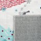 thumbnail image 4 of Levtex Home - Pino Blanco - Alfombra - 50 x 86 cm - Azul, Rojo, Verde y Blanco - 100 % poliéster - Reverso de tela tejida, 4 of 6