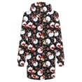 thumbnail image 5 of Christmas Dresses for Women Casual Mini Printed Pullover Sweatshirts Dress with Pockets Christmas Gifts for Women, 5 of 6