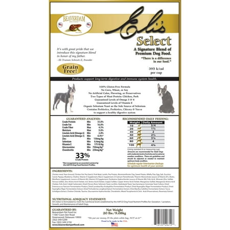 Beaver Dam Grain Free Dog Food Beaver Dam Grain Free Dog Food