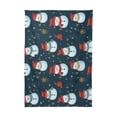thumbnail image 2 of Ryvnso Christmas Snowmans Rectangle Table Cloth Tablecover Dinning Tablecloth 54"x72", 2 of 8